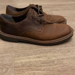 Clarks Men’s 10.5 Brown Leather Chukka Shoes